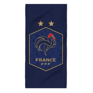 Drap de sport triomphe Fédération Française de Football