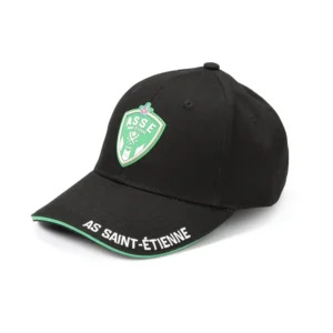 Casquette adulte noire Association Sportive Saint Etienne